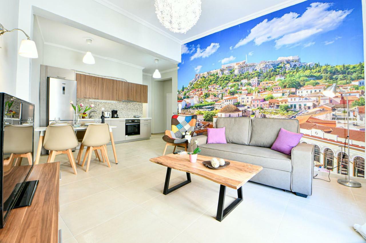 Appartamento Renovated Flat In Athens Perfect Location Esterno foto